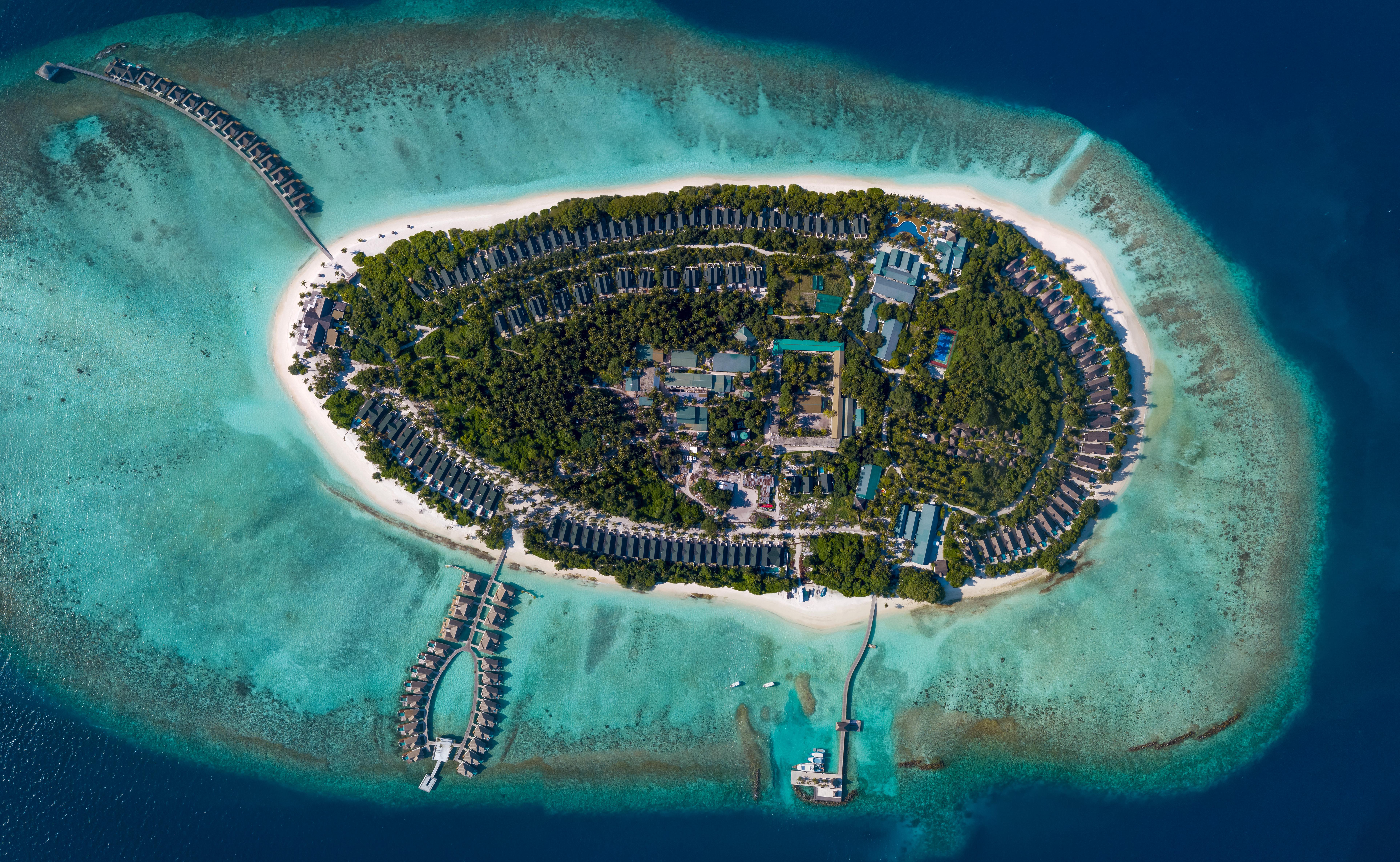Furaveri Maldives - Complimentary Round-Trip Seaplane Transfer For Two For A Minimum Of 5 Nights Or More From May 1St To October 31St, 2025 Meedhoo  Εξωτερικό φωτογραφία Aerial view of the island