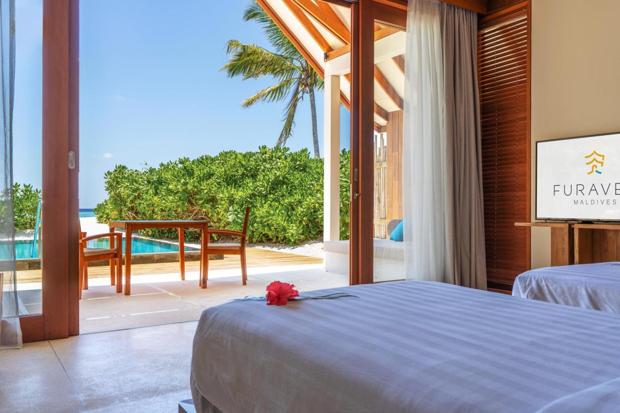 Furaveri Maldives - Complimentary Round-Trip Seaplane Transfer For Two For A Minimum Of 5 Nights Or More From May 1St To October 31St, 2025 Meedhoo  Δωμάτιο φωτογραφία Beach Villa