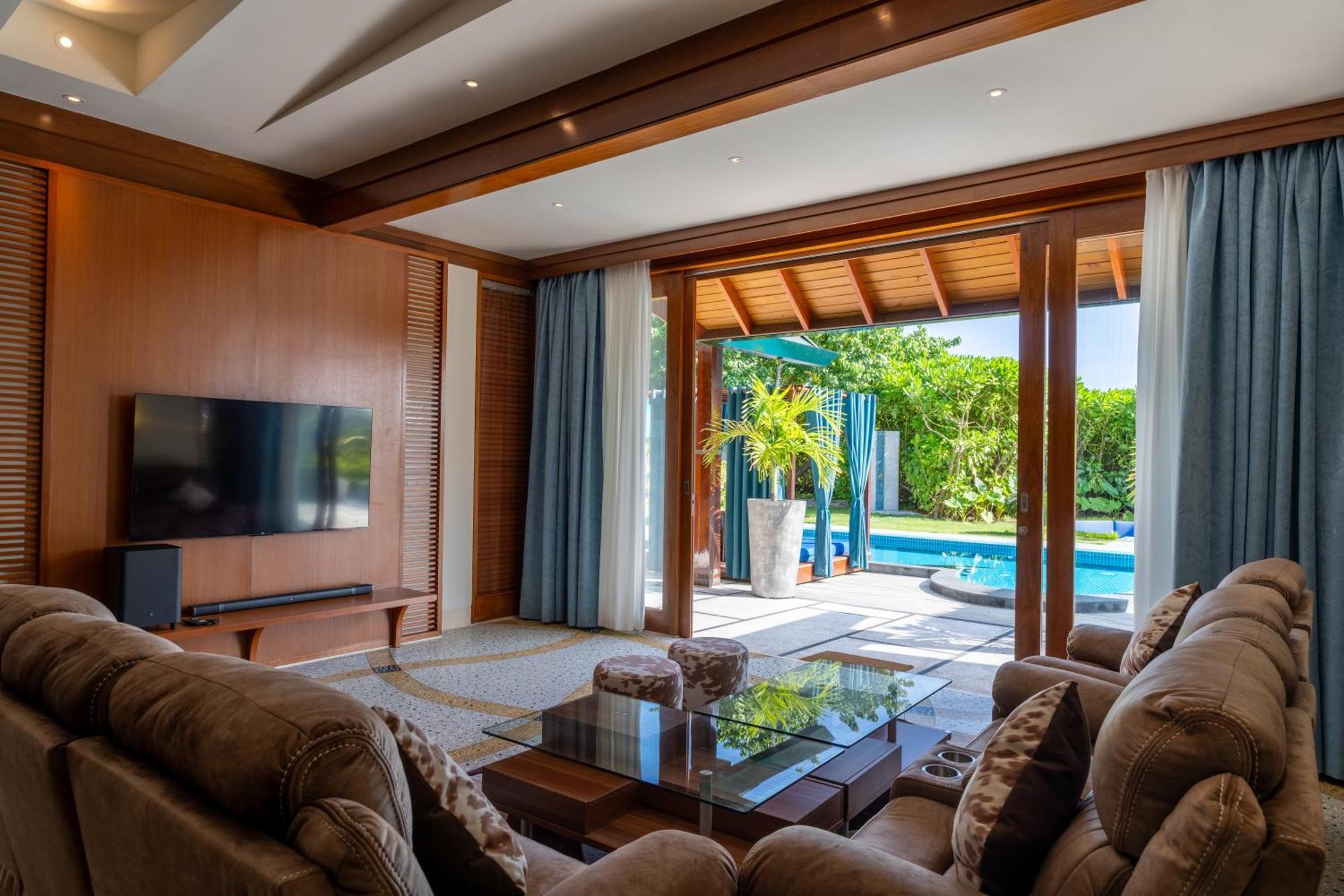 Furaveri Maldives - Complimentary Round-Trip Seaplane Transfer For Two For A Minimum Of 5 Nights Or More From May 1St To October 31St, 2025 Meedhoo  Δωμάτιο φωτογραφία Living room of a villa
